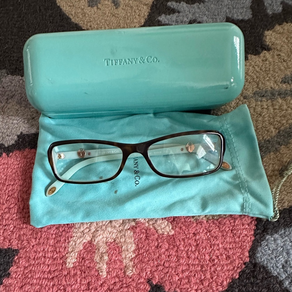 Tiffany & Co clear glasses with no prescription
